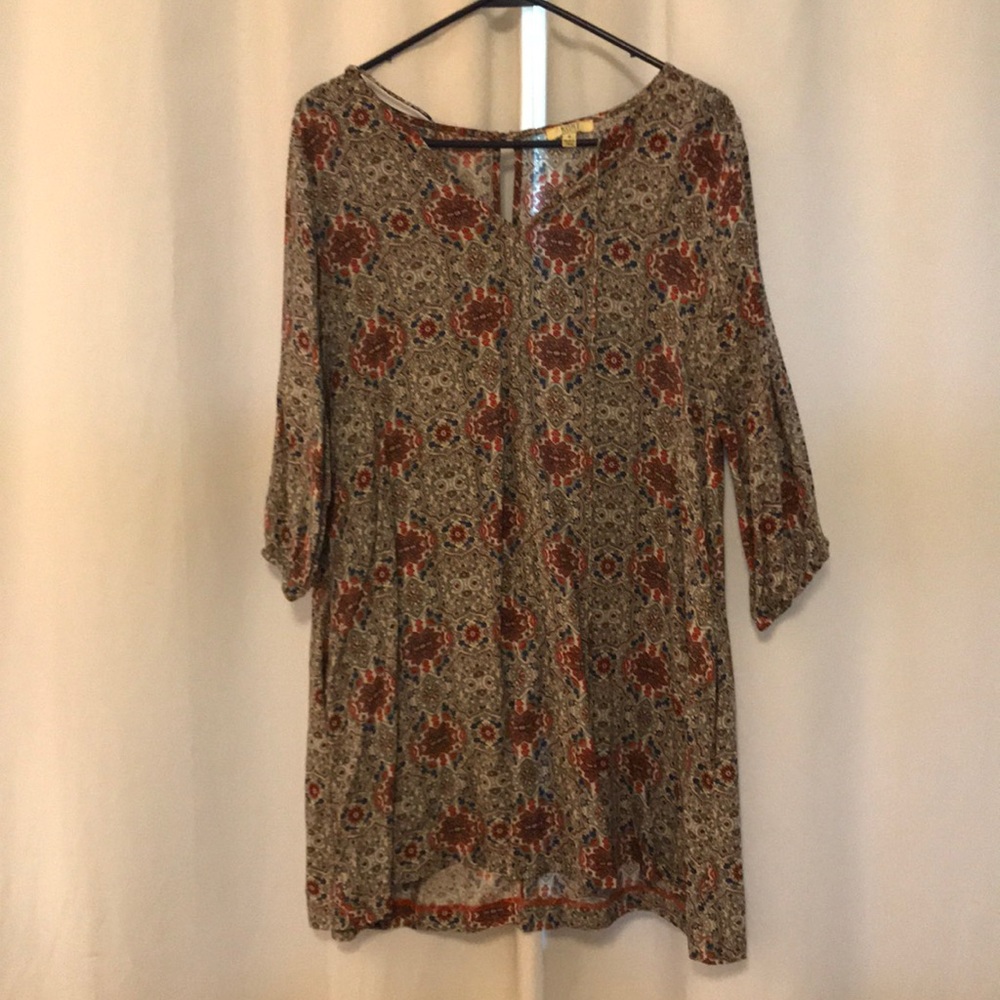 Tunic style short dress
